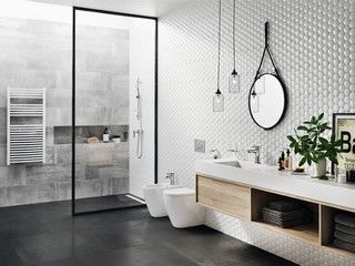 Nowoczesna łazienka w skandynawskim stylu