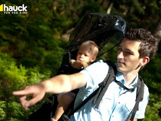 Aktywny wypoczynek z dzieckiem, nosidełko turystyczne hauck Explorer 