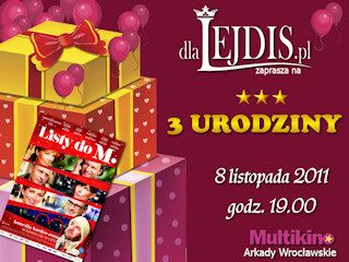 Impreza urodzinowa portalu dlaLejdis.pl w Multikinie Arkady