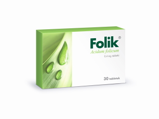 FOLIK - suplementacja kwasu foliowego.