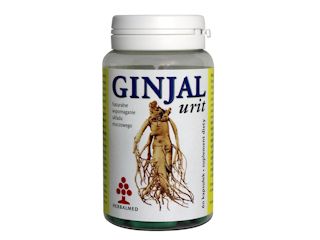 Suplement diety Ginjal Urit na kłopoty z zapaleniem pęcherza.