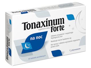 Tonaxinum Forte na noc – spokojny, fizjologiczny sen