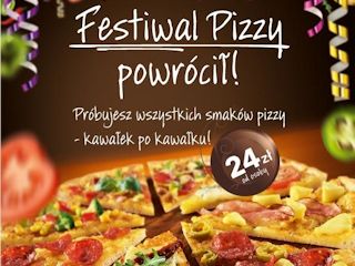 Festiwal Pizzy powrócił – wyjątkowa oferta w restauracjach Pizza Hut.