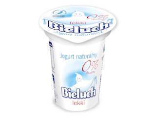 Jogurt Bieluch naturalny lekki idealny przy odchudzaniu.