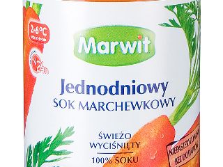 Jednodniowy sok marchwiowy Marwit.