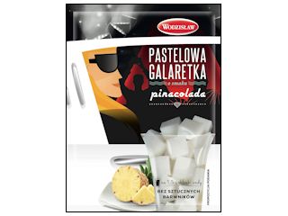 Galaretka Pastelowa o smaku Pinacolada