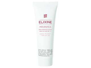Przeciwzmarszczkowy krem na dzień SPF15 Elixine Preventica