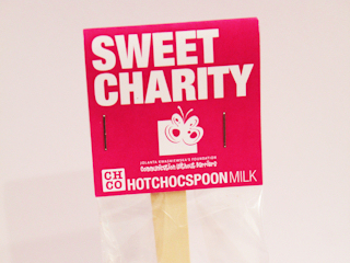 Hotchocspoon Sweet Charity - słodki produkt z przesłaniem